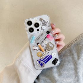 Creative Cigarette Holder Key Phone Case (Option: Transparent Epoxy-IPhone 14)