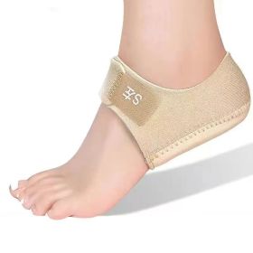 Heel Warm Anti-cracking Protective Cover (Option: Beige Left Or Right-L Code)